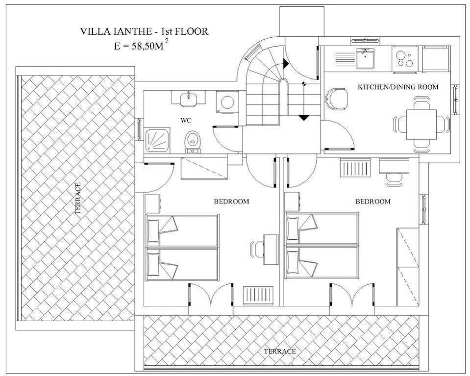 Korallis Villas Livathos  Exteriér fotografie
